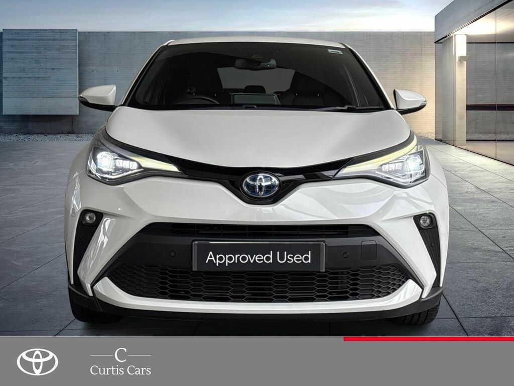 Toyota C-Hr 2.0 Vvt-h Excel Cvt Euro 6 Ss White #3