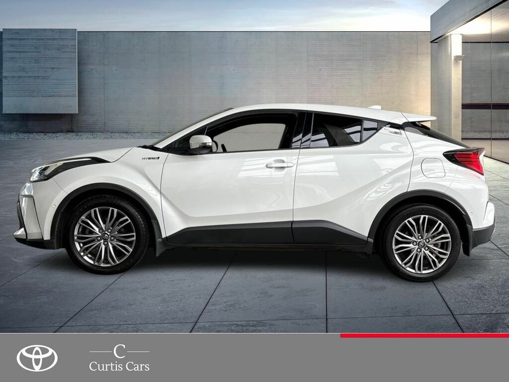 Toyota C-Hr 2.0 Vvt-h Excel Cvt Euro 6 Ss White #5