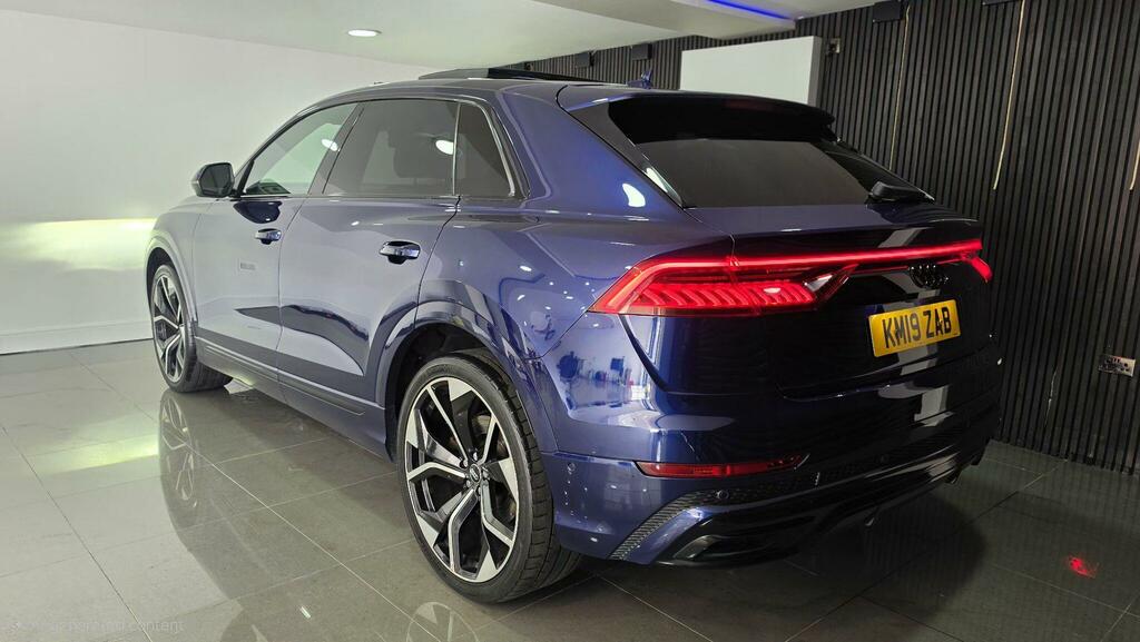 Audi Q8 S Line Blue #6