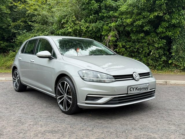 Volkswagen Golf Tdi Se Nav Hatchback SF18ZRT Silver #2