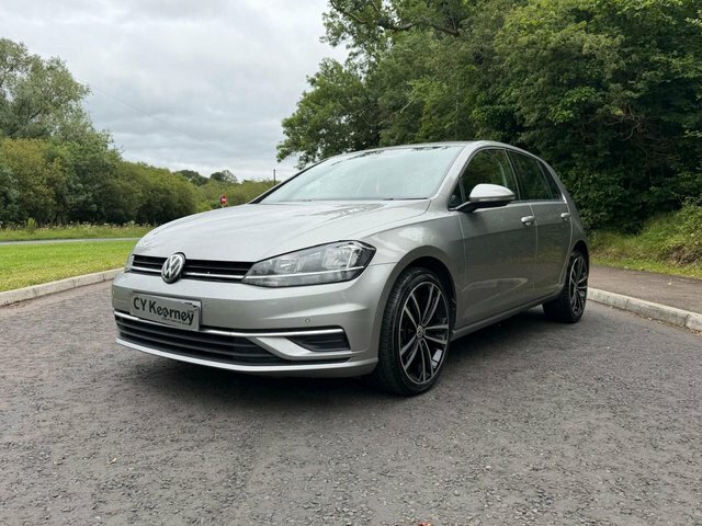 Volkswagen Golf Tdi Se Nav Hatchback SF18ZRT Silver #4