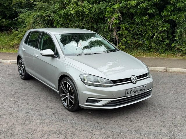 Volkswagen Golf Tdi Se Nav Hatchback SF18ZRT Silver #6