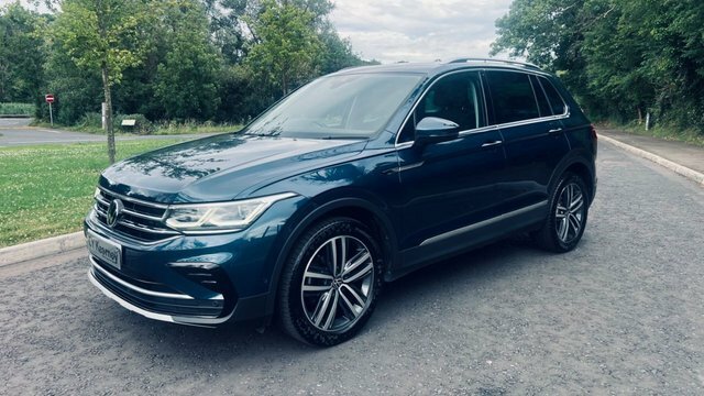 Volkswagen Tiguan Tsi Elegance Suv LP72KTC Blue #4