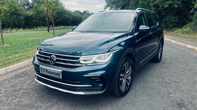 Volkswagen Tiguan Tsi Elegance Suv LP72KTC Blue #2