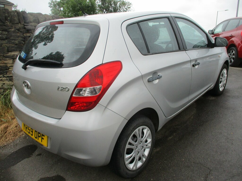 Hyundai I20 1.2 Classic Hatchback Euro 4 77 Silver #5