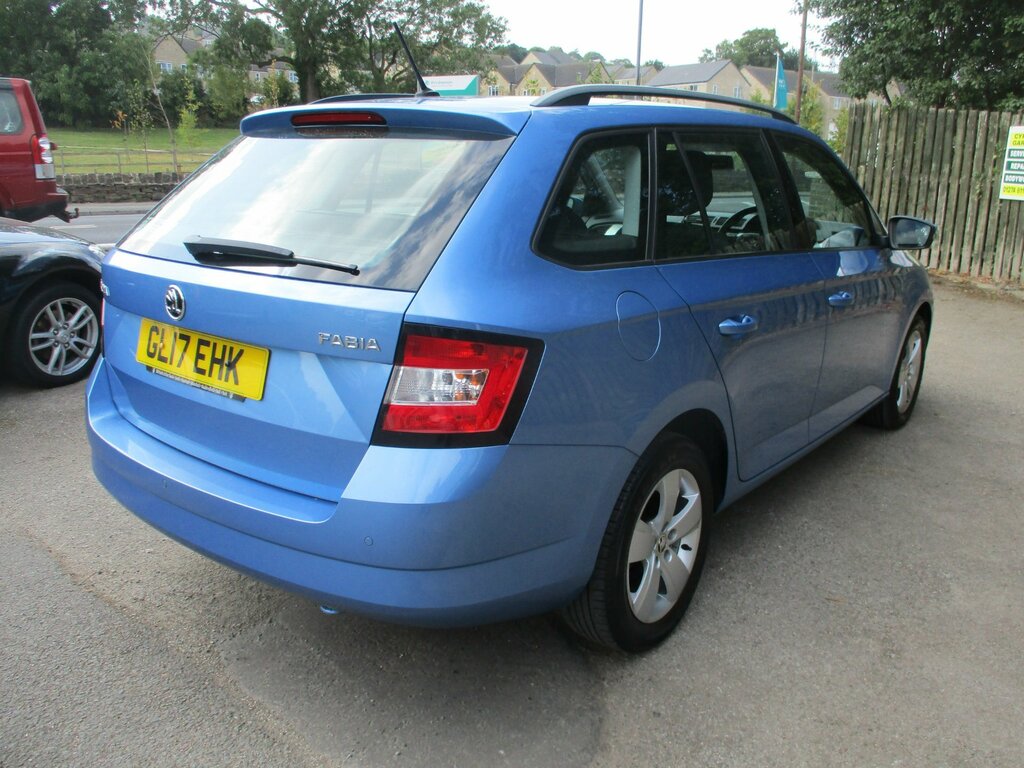 Skoda Fabia 1.2 Tsi Se Estate Euro 6 Ss Blue #5