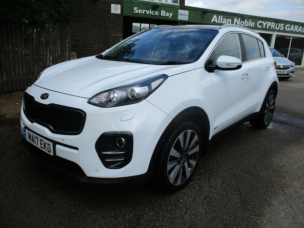 Kia Sportage 2.0 Crdi Kx-4 Suv Awd Euro 6 182 MA17EKD White