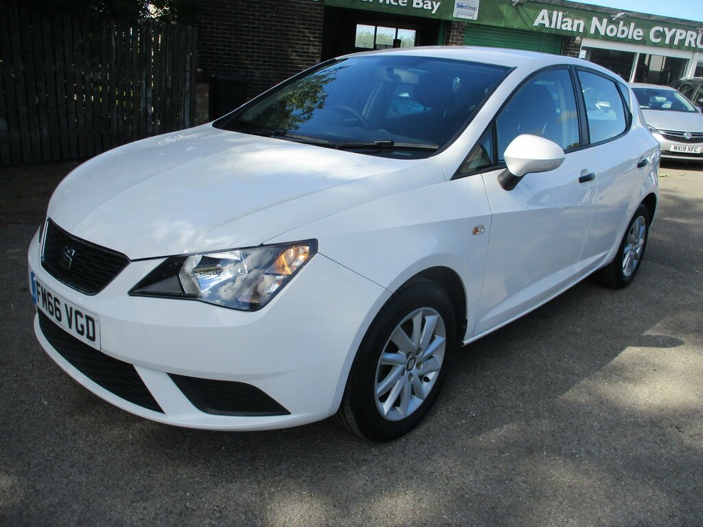 Seat Ibiza 1.0 Sol Hatchback Euro 6 75 Ps White