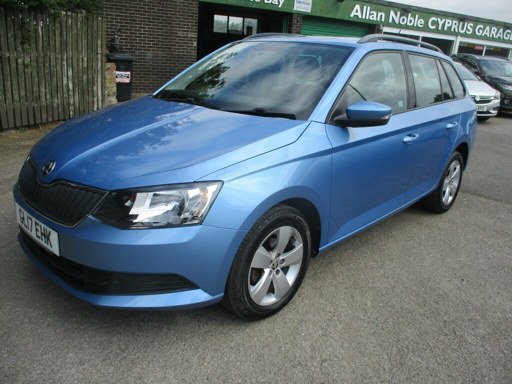 Skoda Fabia 1.2 Tsi Se Estate Euro 6 Ss Blue #2