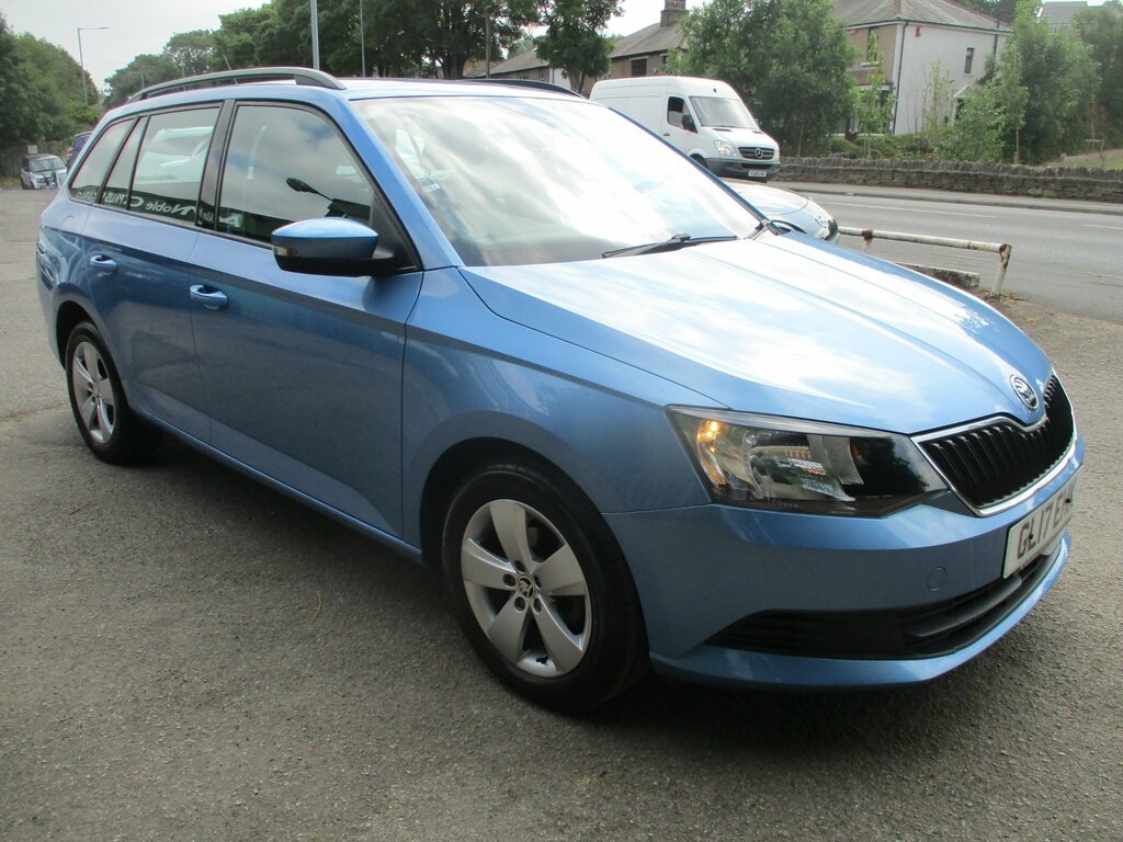 Skoda Fabia 1.2 Tsi Se Estate Euro 6 Ss Blue #4