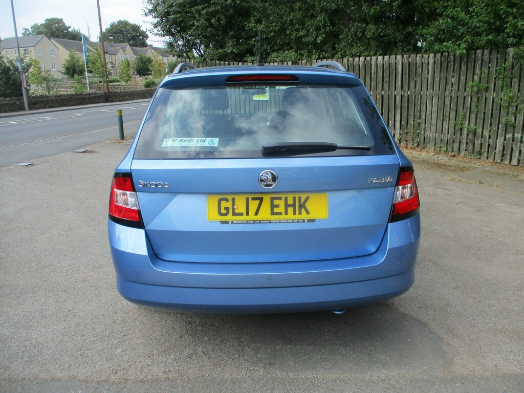 Skoda Fabia 1.2 Tsi Se Estate Euro 6 Ss Blue #6