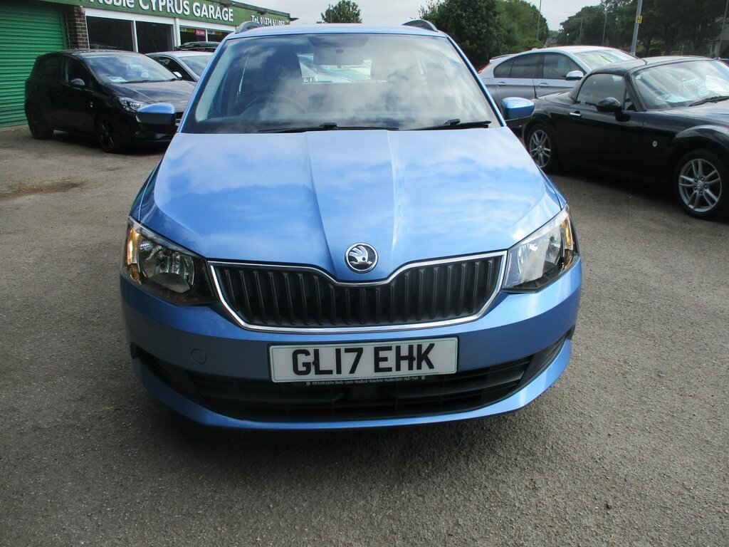 Skoda Fabia 1.2 Tsi Se Estate Euro 6 Ss Blue #3