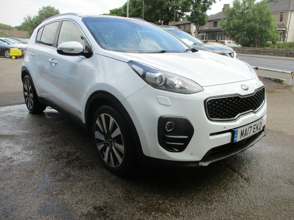 Kia Sportage 2.0 Crdi Kx-4 Suv Awd Euro 6 182 MA17EKD White #3