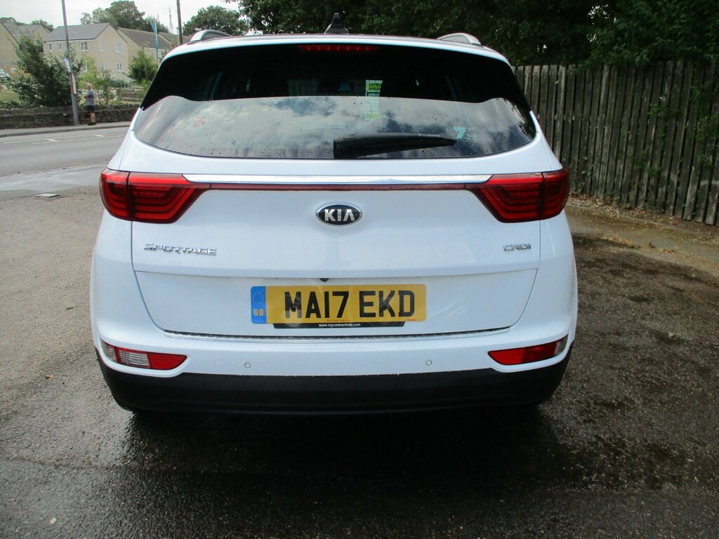 Kia Sportage 2.0 Crdi Kx-4 Suv Awd Euro 6 182 MA17EKD White #6