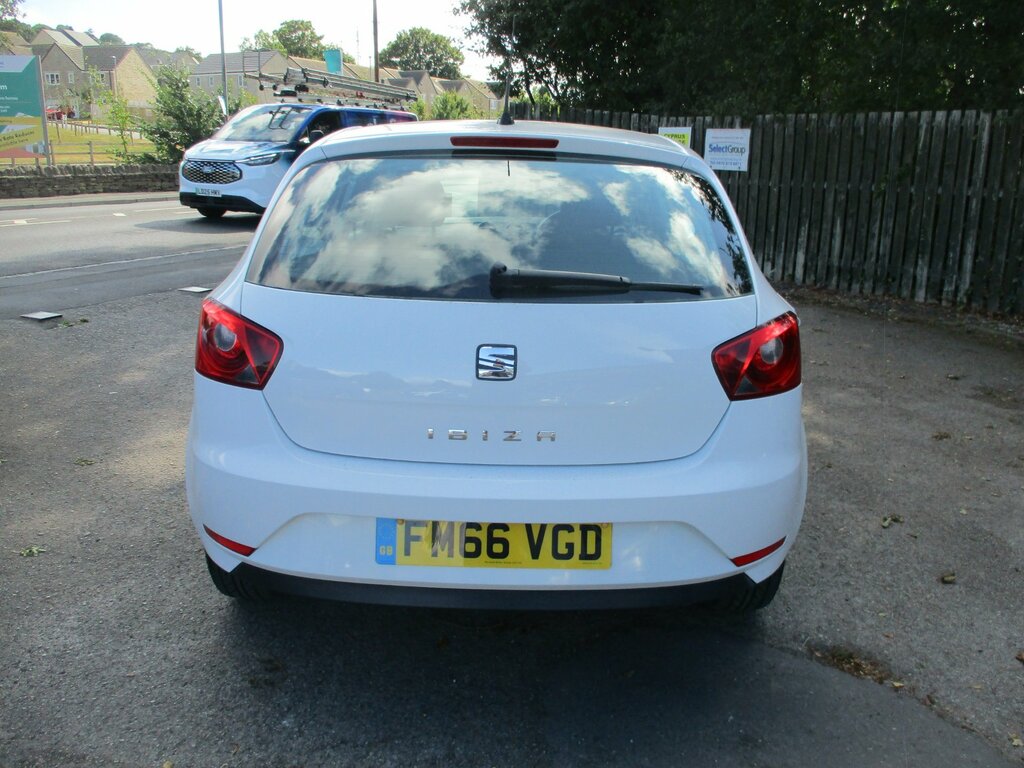 Seat Ibiza 1.0 Sol Hatchback Euro 6 75 Ps White #6