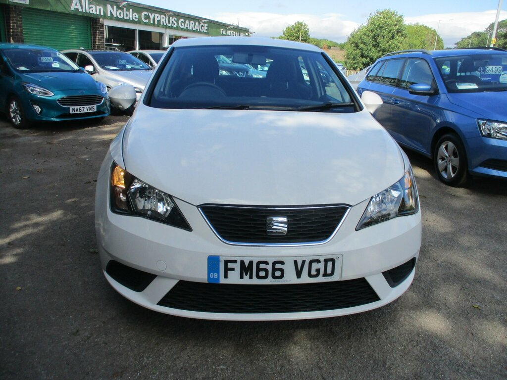 Seat Ibiza 1.0 Sol Hatchback Euro 6 75 Ps White #2