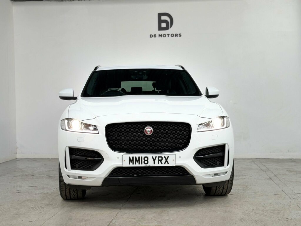 Jaguar F-Pace 2.0 D180 R-sport Euro 6 Ss MM18YRX White #5