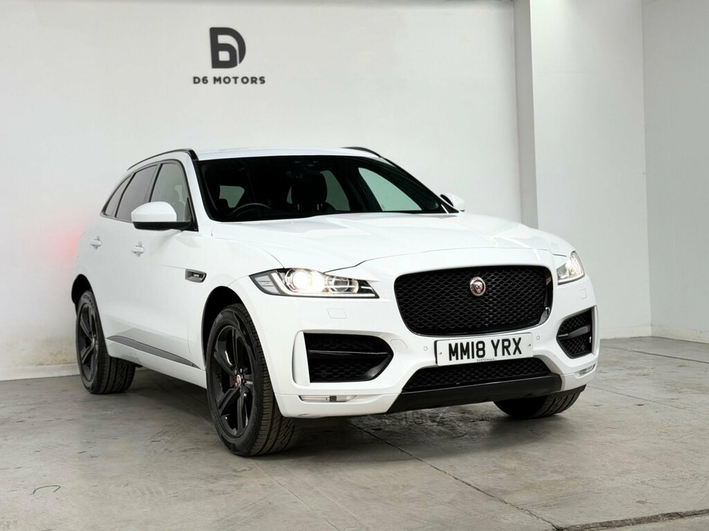 Jaguar F-Pace 2.0 D180 R-sport Euro 6 Ss MM18YRX White #4