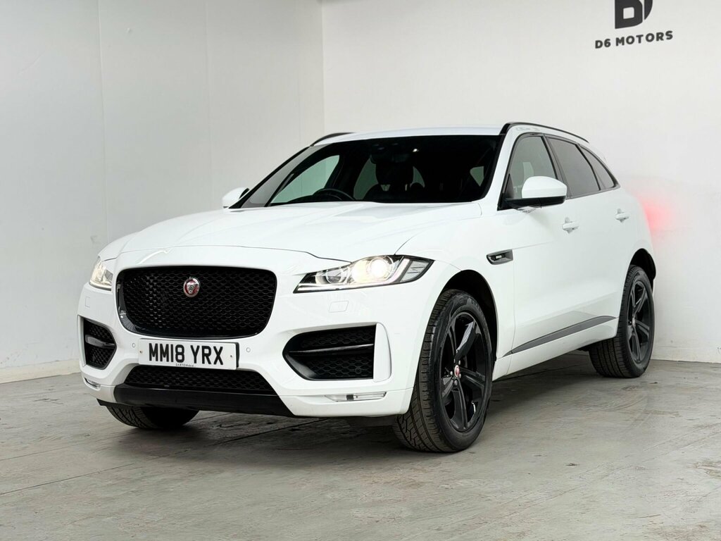 Jaguar F-Pace 2.0 D180 R-sport Euro 6 Ss MM18YRX White #6