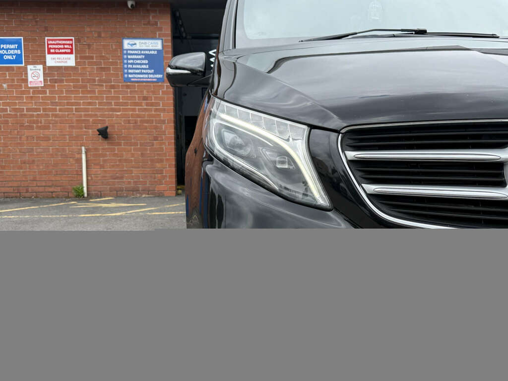 Mercedes-Benz V Class Mpv Blue #12