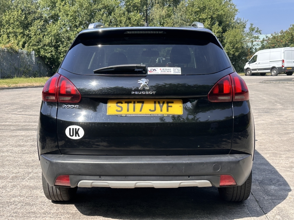 Peugeot 2008 1.6 Blue Hdi S S Allure ST17JYF Black #6