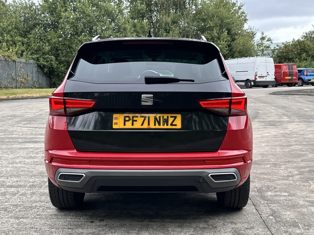 Seat Ateca 1.5 Tsi Evo Fr Sport Dsg Red #6