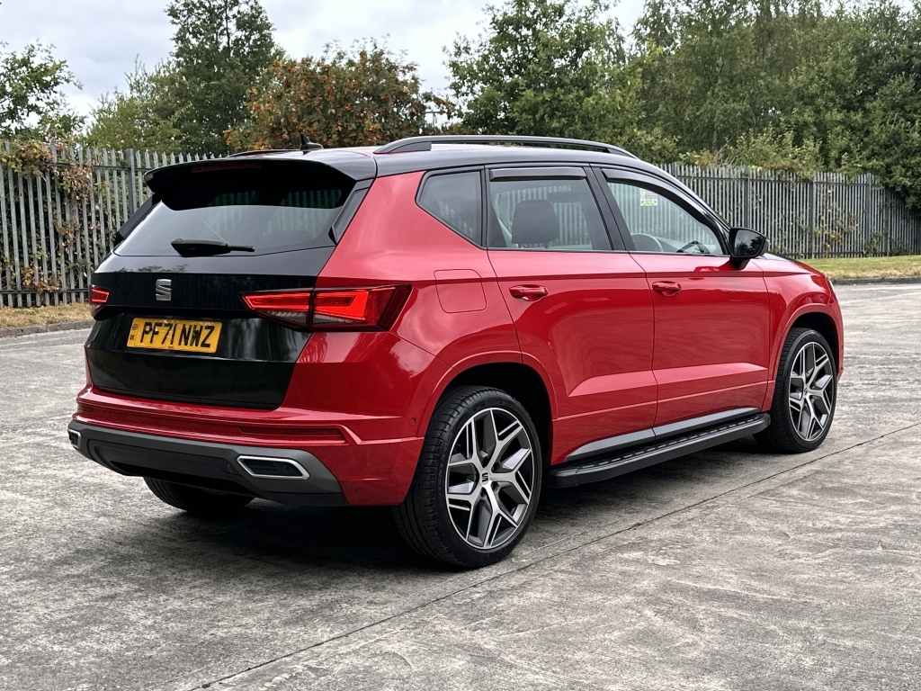 Seat Ateca 1.5 Tsi Evo Fr Sport Dsg Red #5