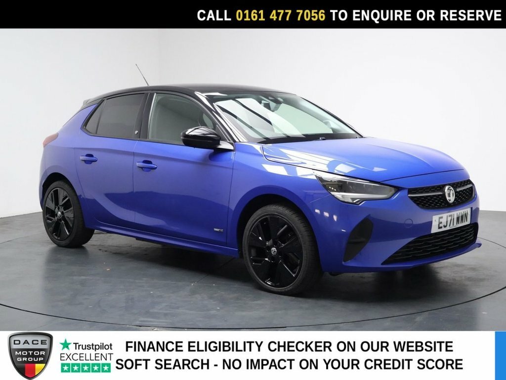 Vauxhall Corsa-e Hatchback EJ71WWN Blue