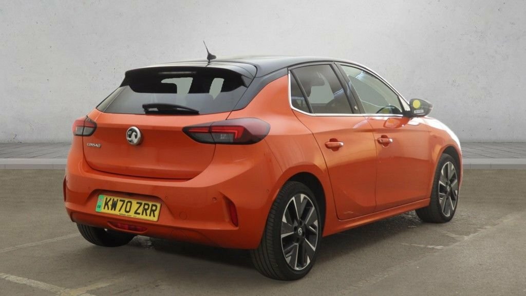 Vauxhall Corsa-e Hatchback KW70ZRR Orange #6