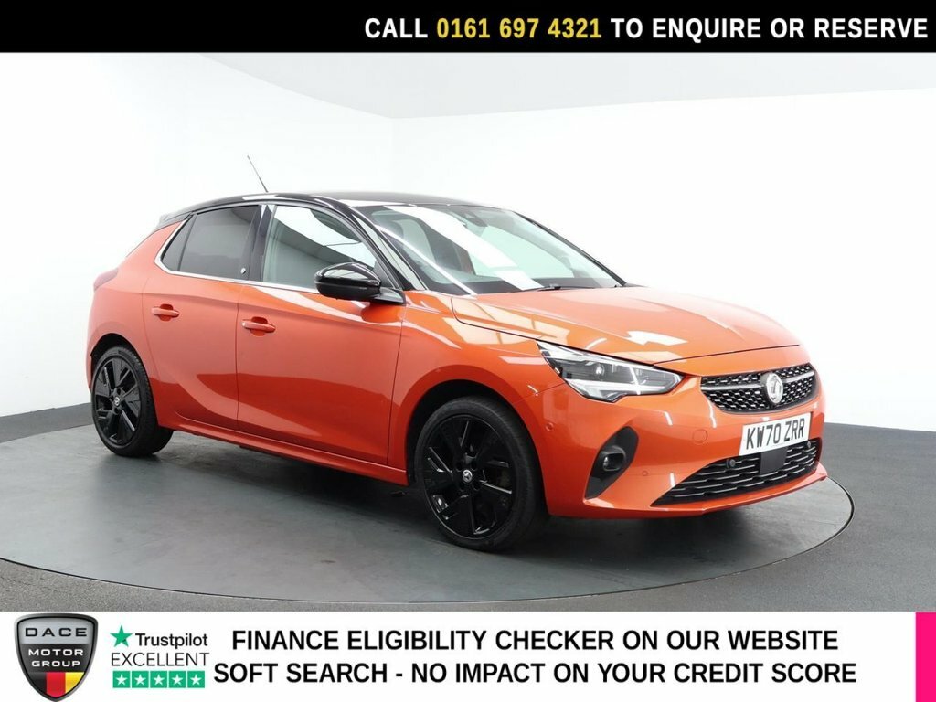 Vauxhall Corsa-e Hatchback Orange