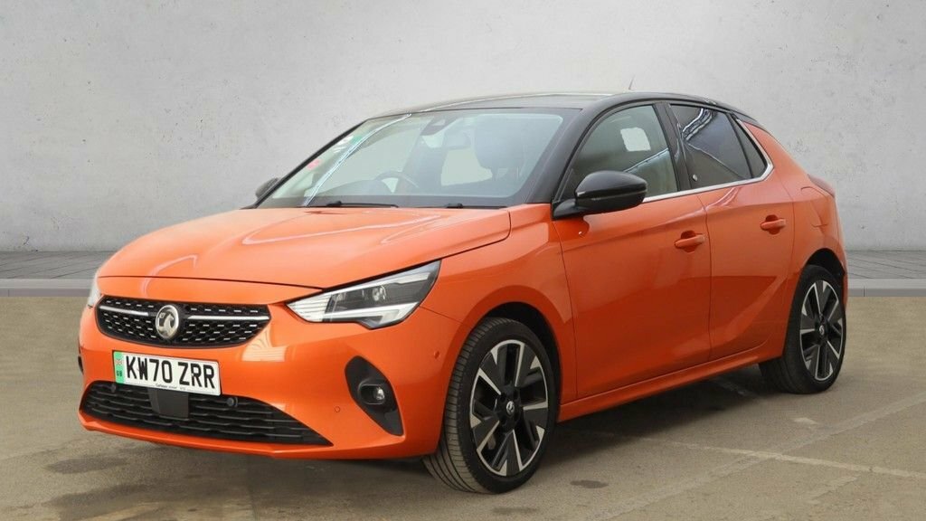 Vauxhall Corsa-e Hatchback KW70ZRR Orange #4
