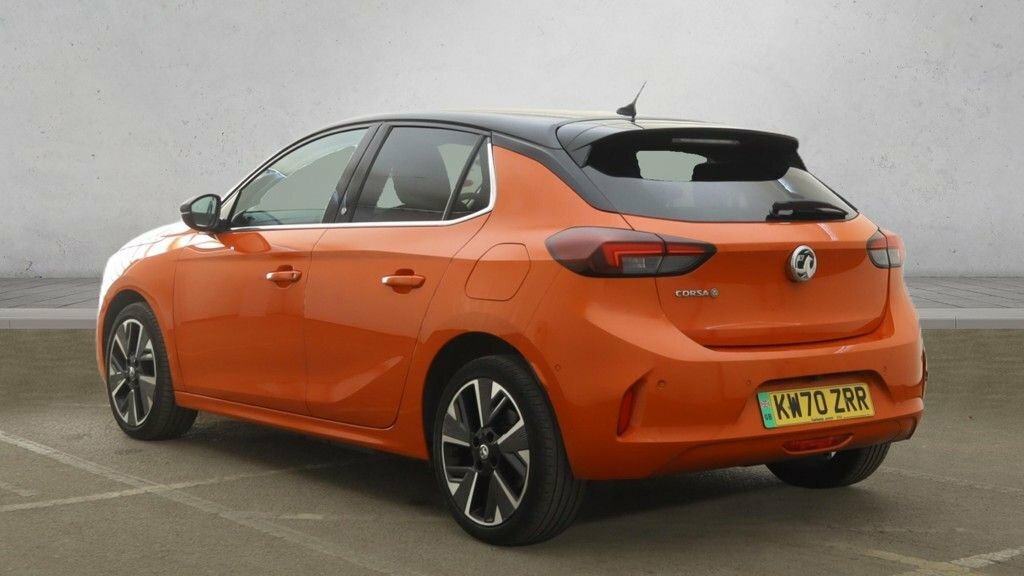 Vauxhall Corsa-e Hatchback KW70ZRR Orange #5