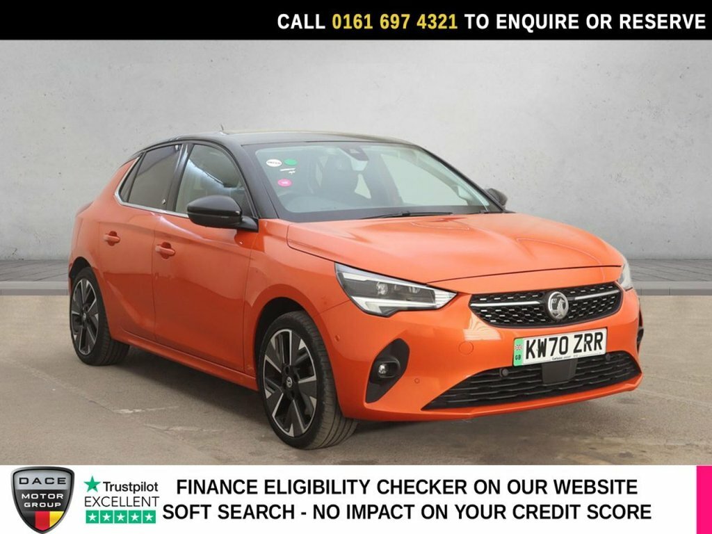 Vauxhall Corsa-e Hatchback Orange