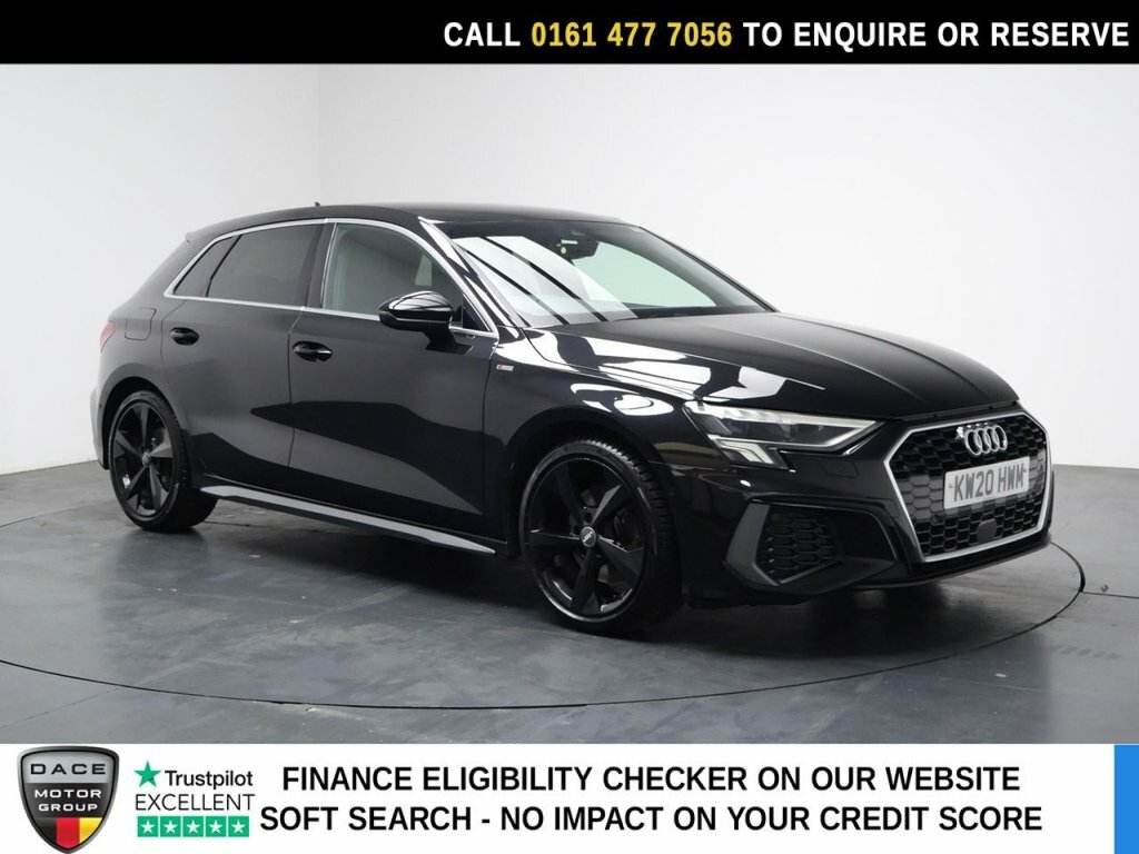 Audi A3 1.5L S Line KW20HWM Black