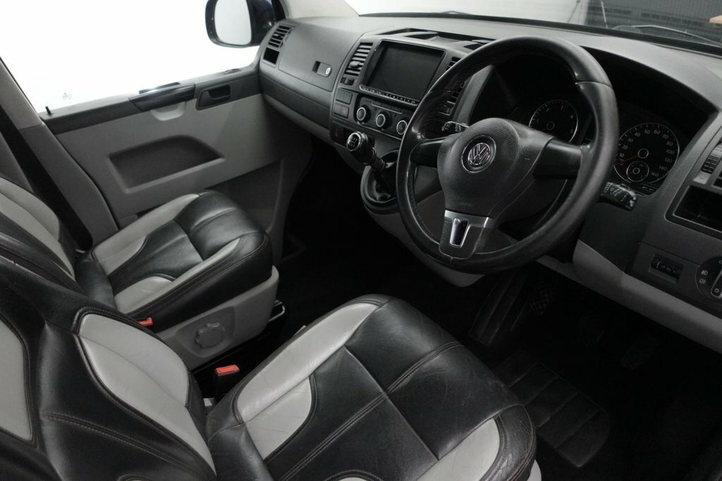 Volkswagen Transporter Sportline Combi Van T5.1 140Hp Aircon Nav Lwb Tailgate No Va Blue #13