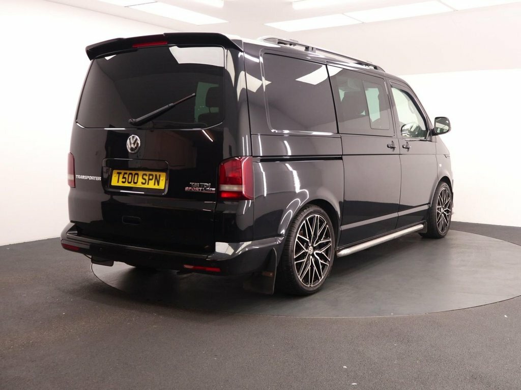 Volkswagen Transporter Sportline Panel Van T5.1 140Hp 6 Spd Highline Lwb Highline S Black #7