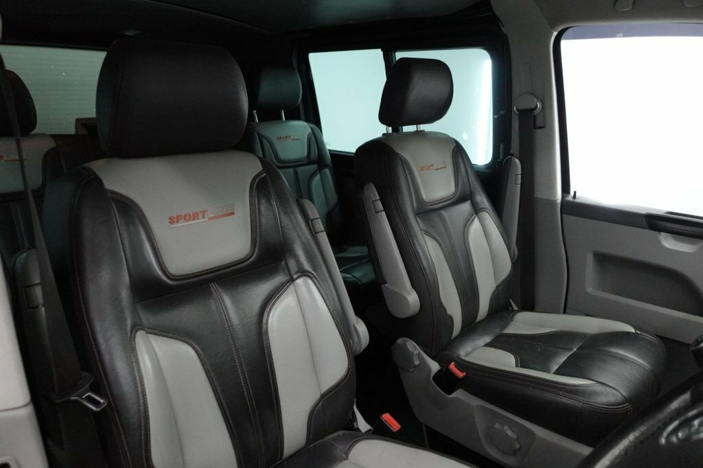 Volkswagen Transporter Sportline Combi Van T5.1 140Hp Aircon Nav Lwb Tailgate No Va Blue #12