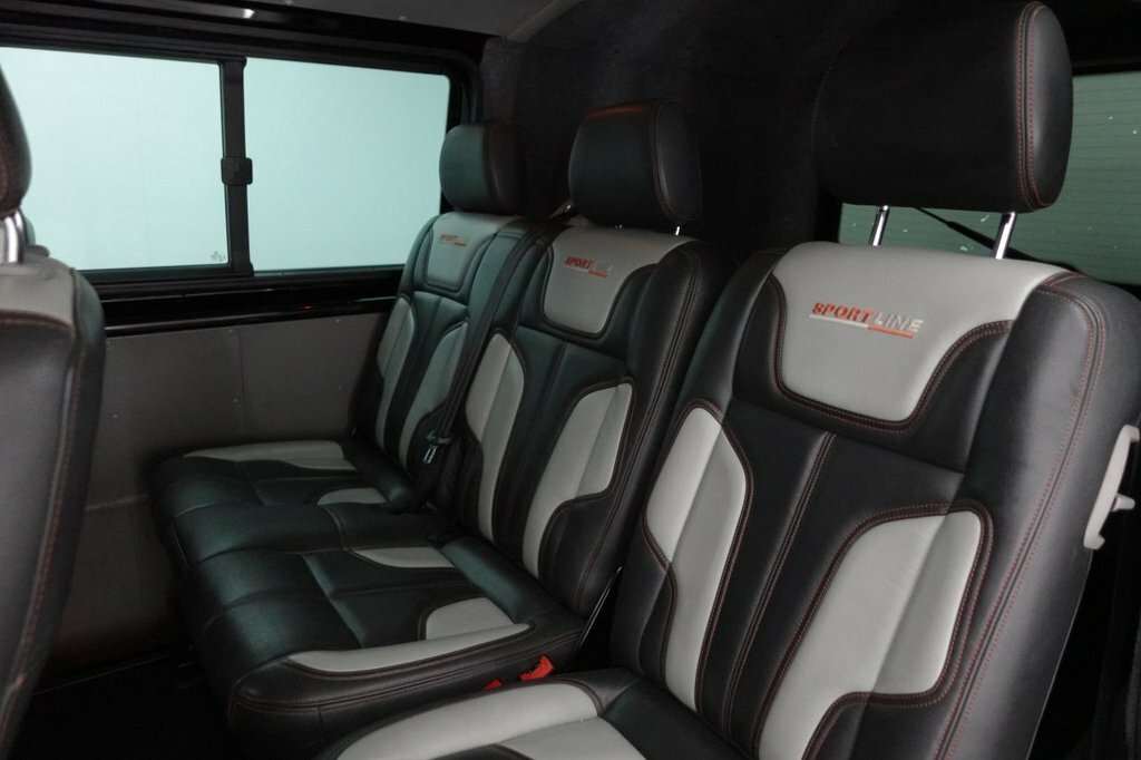 Volkswagen Transporter Sportline Combi Van T5.1 140Hp Aircon Nav Lwb Tailgate No Va Blue #14