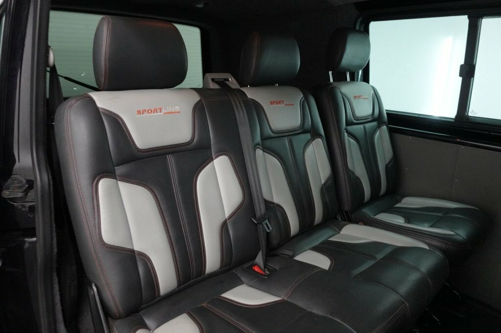 Volkswagen Transporter Sportline Combi Van T5.1 140Hp Aircon Nav Lwb Tailgate No Va Blue #11