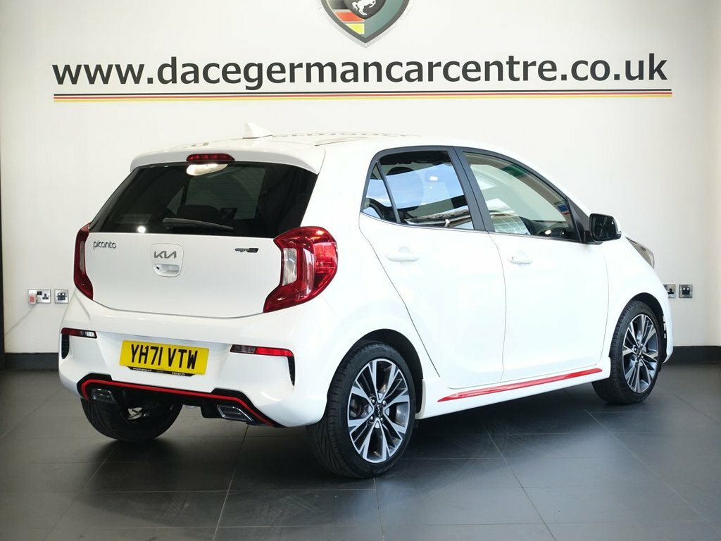 Kia Picanto 1L Gt-line YH71VTW White #4