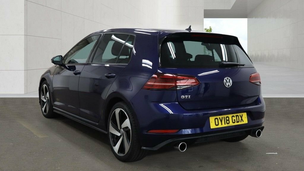 Volkswagen Golf 2L Gti OY18GDX Blue #3