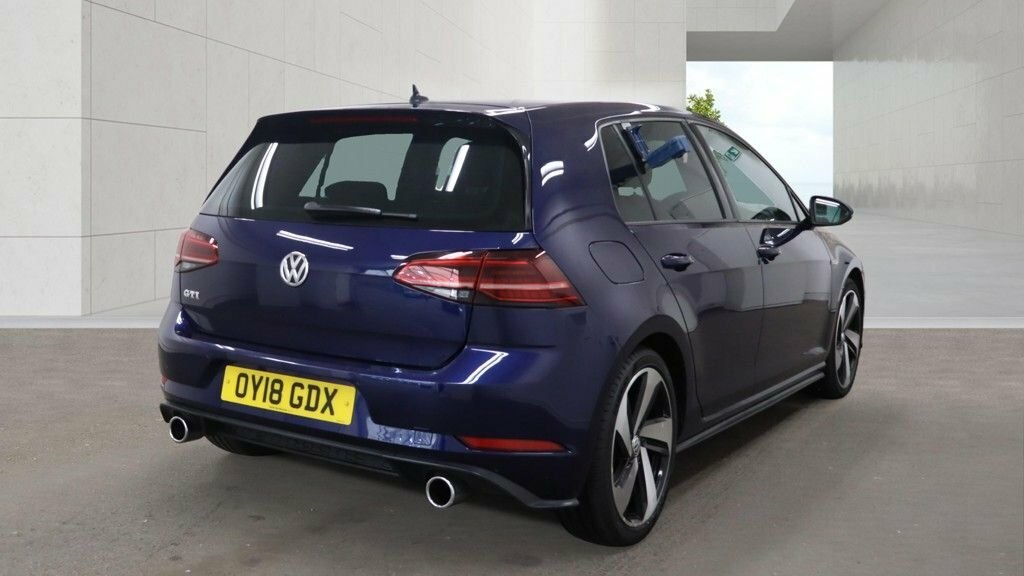 Volkswagen Golf 2L Gti OY18GDX Blue #4