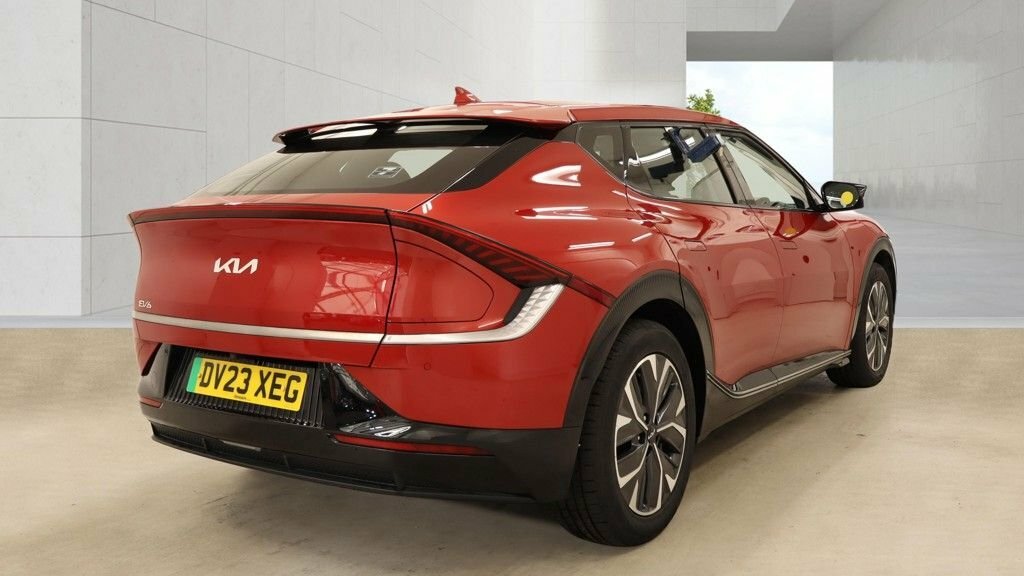 Kia EV6 Hatchback Red #6