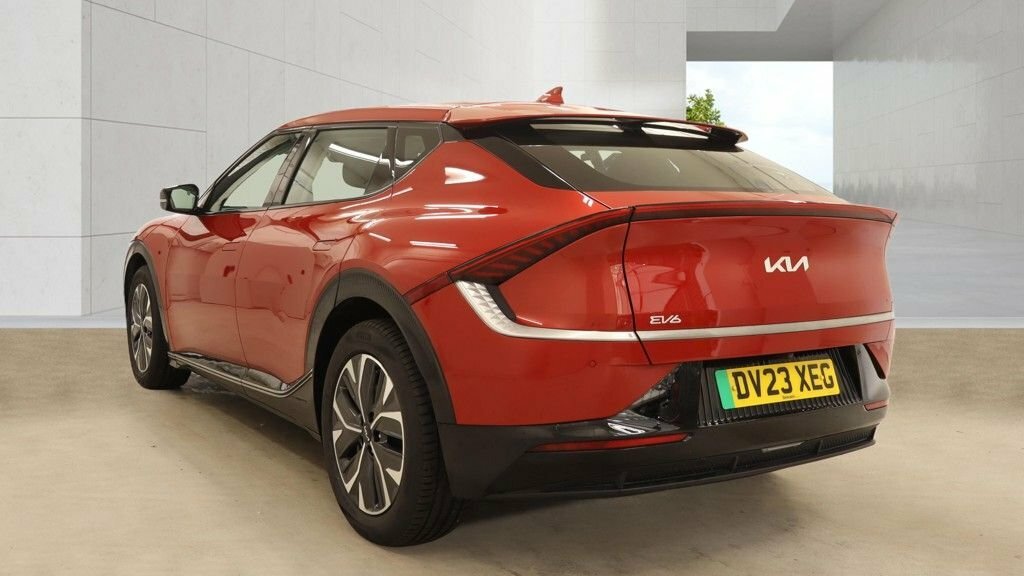 Kia EV6 Hatchback Red #5