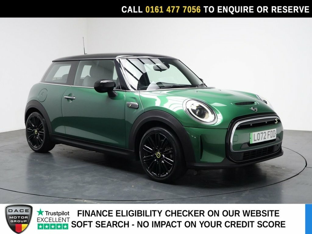 Mini Electric Hatchback Green