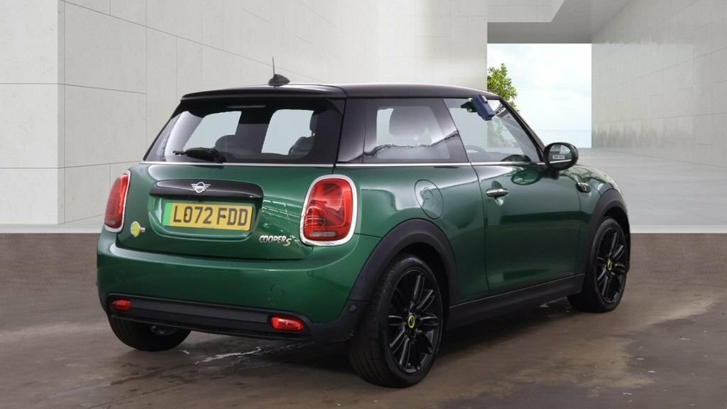 Mini Electric Hatchback Green #4