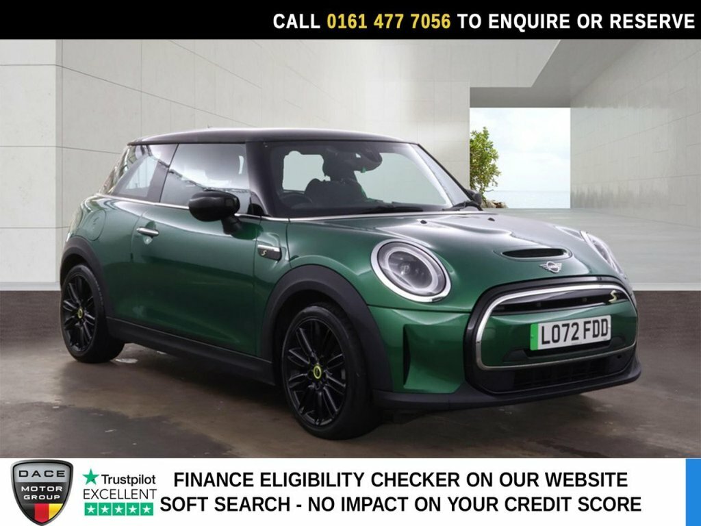 Mini Electric Hatchback Green