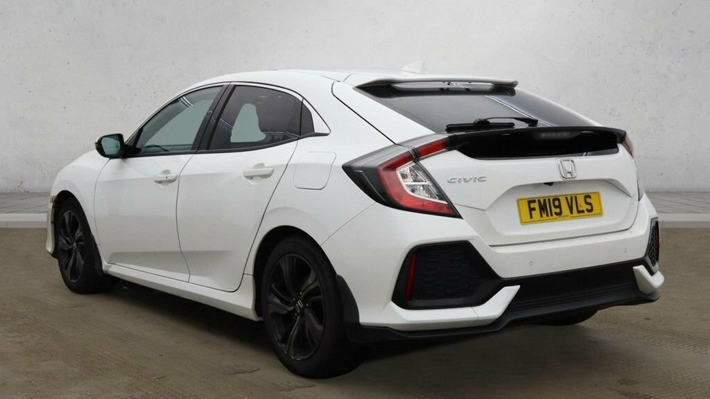 Honda Civic 1L Ex White #2