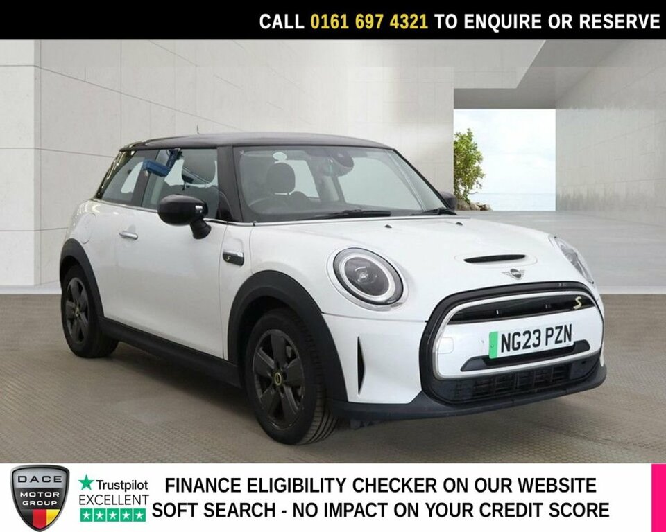 Mini Electric Hatchback White