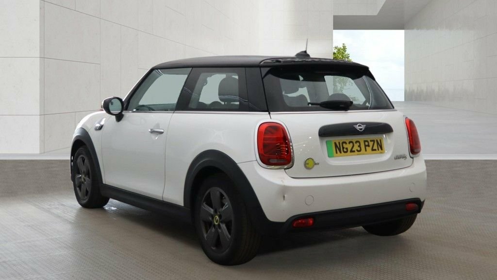 Mini Electric Hatchback White #3